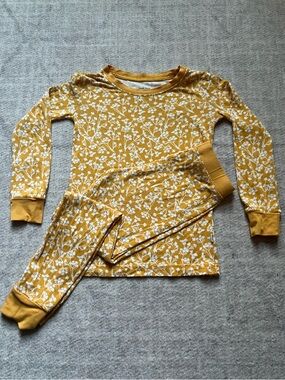 Little Sleepies Golden Poppies Bamboo Two-Piece LS Pajamas (2T)